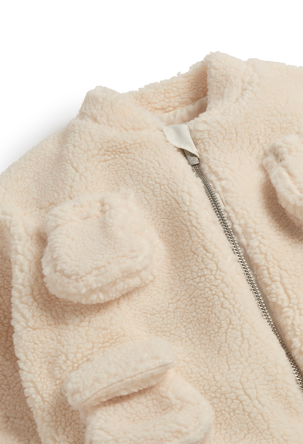 HESSA TEDDY FLEECE BOMBER